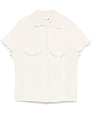 Kujten Cashmere Shirt - White
