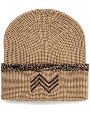 Missoni リブビーニー - ナチュラル