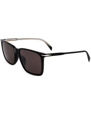 David Beckham Square-Frame Sunglasses - Black