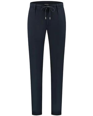 Aurélien Urban Drawstring Trousers - Blue