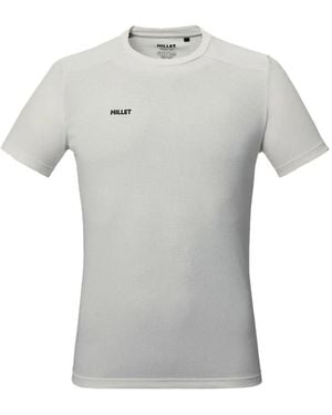 Pascal Millet Fusion Logo-Print T-Shirt - Grey