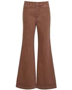 Cara Cara Jean Annie À Coupe Évasée - Brown