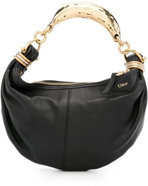 Chloé Bracelet Hobo ショルダーバッグ S - ブラック