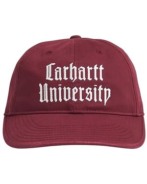 Carhartt Schooling Baseball Cap - レッド