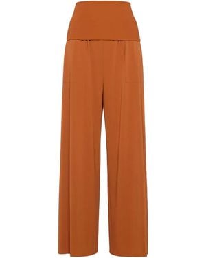 Eres Dao High-Waisted Trousers - Orange