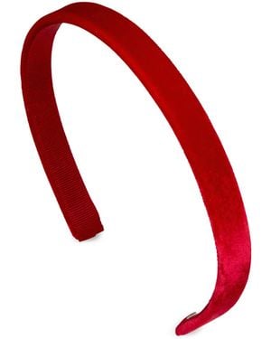 Jennifer Behr Lacey Headband - Red