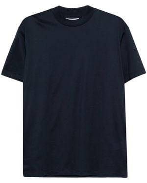 Tokyo Crew-Neck Short-Sleeve T-Shirt - Blue