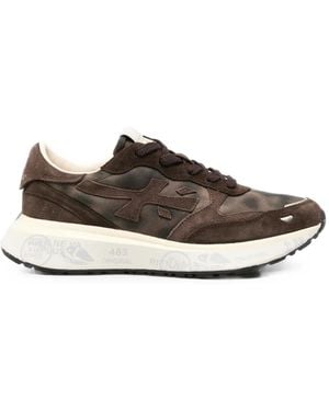 Premiata Lauryn Panelled Sneakers - Bianco