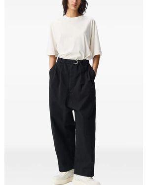 ADNYM Pantalon Fuselé Matsu À Taille Ceinturée - Black