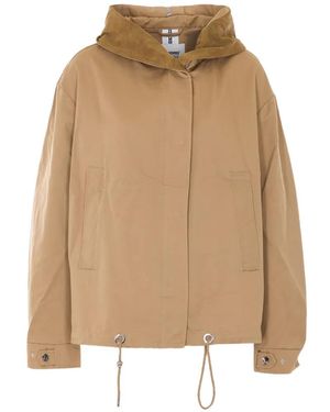 S.W.O.R.D 6.6.44 Zip-Up Hooded Jacket - Natural