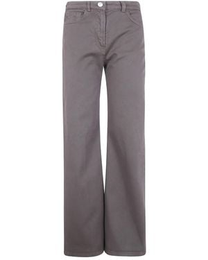 Seventy Jeans Dritti Con Tasche Applicate - Grigio