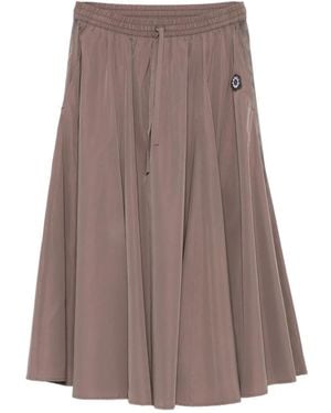 KENZO Boke Flower 2.0 drawstring-waist midi skirt - Braun