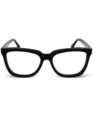 Max Mara Eyewear Brille Mit Eckigem Gestell - Schwarz