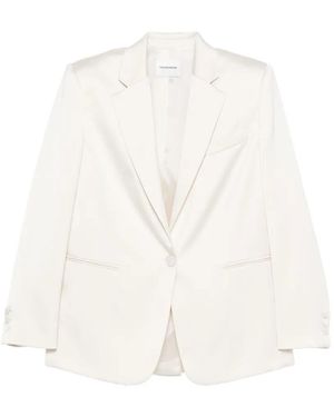 ANDAMANE Blazer Met Enkele Rij Knopen - Wit