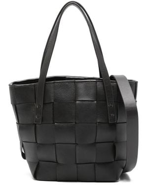 P.A.R.O.S.H. Sac Cabas En Cuir - Black