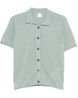 Eleventy Button-Fastening Cardigan - Blue