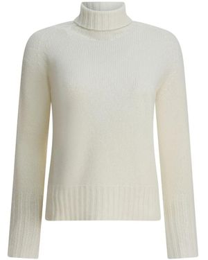 Drumohr Roll-Neck Knitwear - White