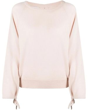 Pringle of Scotland Round Neck Cashmere Jumper - Pink