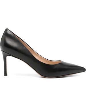 Linda Baumann Pointed-Toe Court Shoes - Black