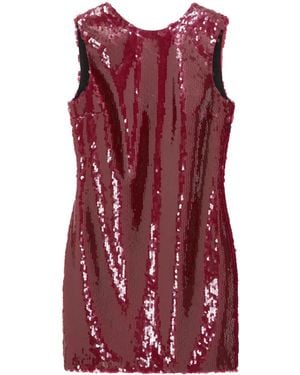 16Arlington Sequin-Embellished Mini Dress - Red