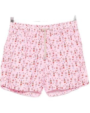 MC2 Saint Barth X Aperol Lighting Swim Shorts - Pink