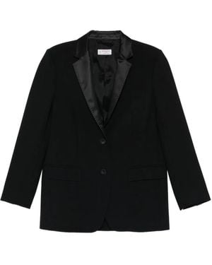 Alberto Biani Single-Breasted Blazer - Black