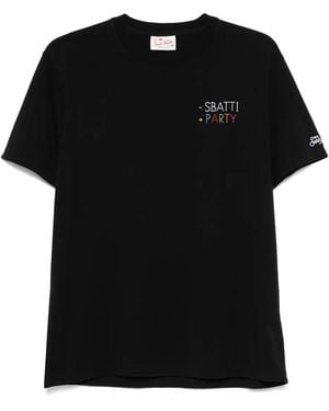 MC2 Saint Barth Sbatti Party T-Shirt - Black