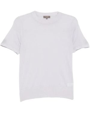N.Peal Cashmere Isla T-Shirt - White