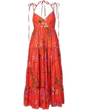 Erdem Cotton Dress - Red