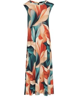 Lygia & Nanny Tiê フローラル ノースリーブドレス - ホワイト