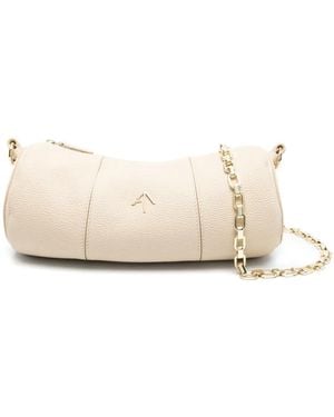MANU Atelier Schultertasche Mit Zylinderform - Natur
