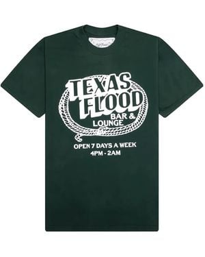 One Of These Days Texas Flood T-Shirt - Green