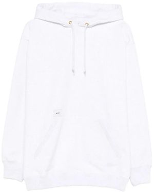 WTAPS Sudadera Con Capucha Y Cordones - Blanco