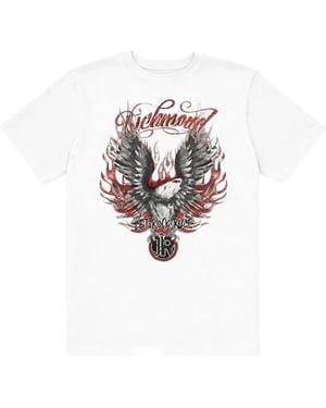 John Richmond Cotton T-Shirt - White