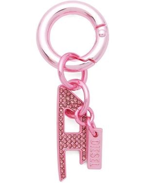 DIESEL Schlüsselanhänger Mit D-Anhänger - Pink