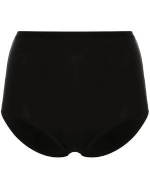 Baserange Slip Mit Hohem Bund - Schwarz