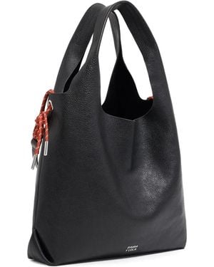 Bimba Y Lola ペーパーハンドバッグ L - ブラック