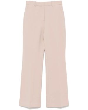 Circolo 1901 Fleece Flared Pants - Natural
