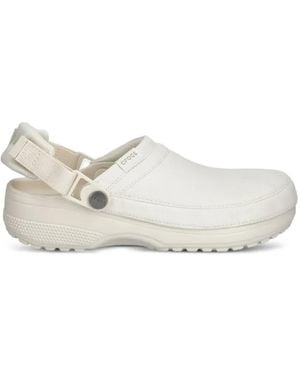 Crocs™ Chanclas Con Cierre Autoadherente - Blanco
