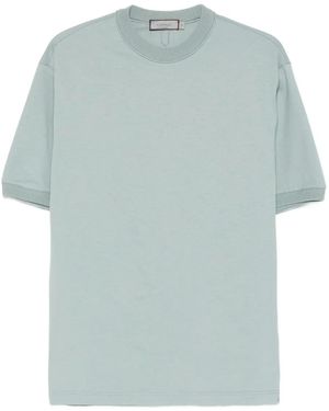 Canali Cotton T-Shirt - Blue