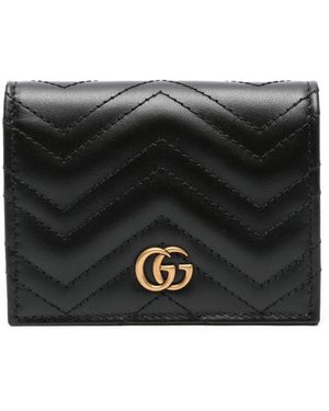 Gg marmont 2.0 matelassé leather card case hotsell