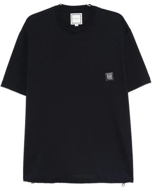 WOOYOUNGMI Logo-Patch T-Shirt - Black