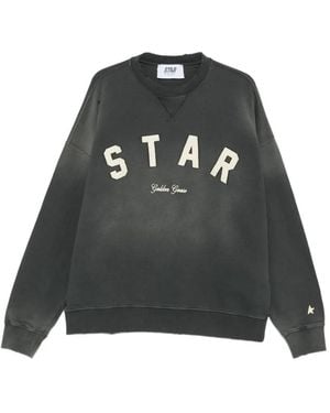 Golden Goose Logo-Appliqué Jumper - Black