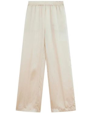 Aspesi Elasticated Waistband Trousers - White