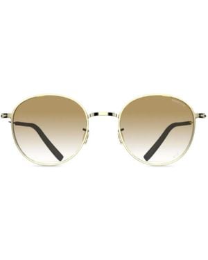 Blackfin Pasadena Round-Frame Sunglasses - Natural