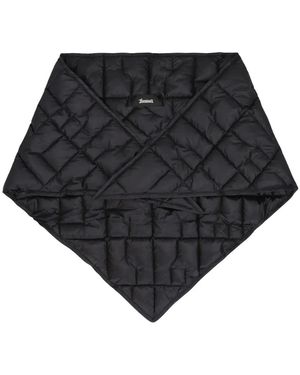 Herno Quilted Scarf - Black