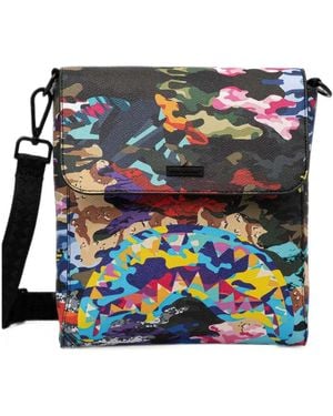 Sprayground Camouflage-Print Belt Bag - Black