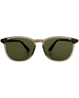 Messyweekend Sean Square-Frame Sunglasses - Green