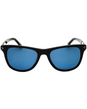 Gap Sgp016 Rectangle-Frame Sunglasses - Blue