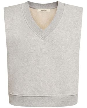 12 STOREEZ V-Neck Vest - Grey